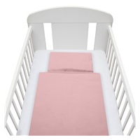 2-part bedding New Baby Dominica 90/120 cm pink