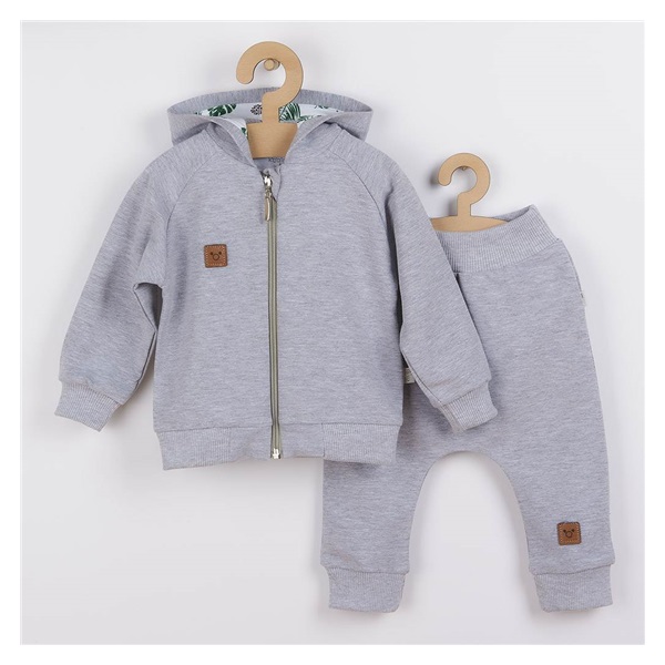 Baby sweatpants and hoodie Koala Nature, size 80 (9-12m)