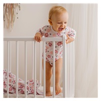 Short Sleeve Baby Bodysuit Koala Flowers, size 74 (6-9m)