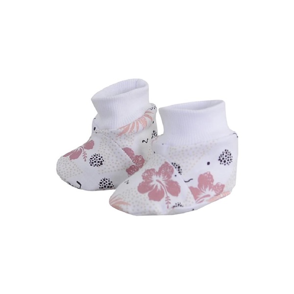 Baby cotton booties Koala Flowers, size Univerzální