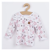 Baby T-shirt with long sleeves Koala Flowers, size 80 (9-12m)