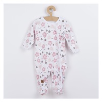 Baby Cotton Jumpsuit Koala Flowers, size 56 (0-3m)