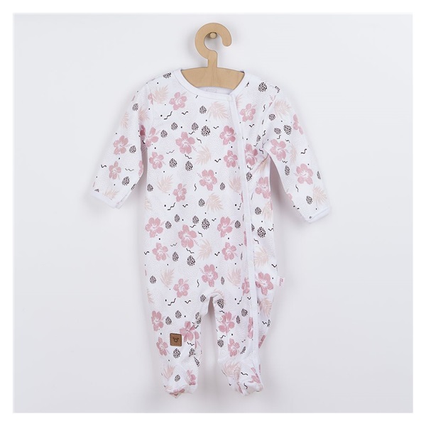 Baby Cotton Jumpsuit Koala Flowers, size 68 (4-6m)