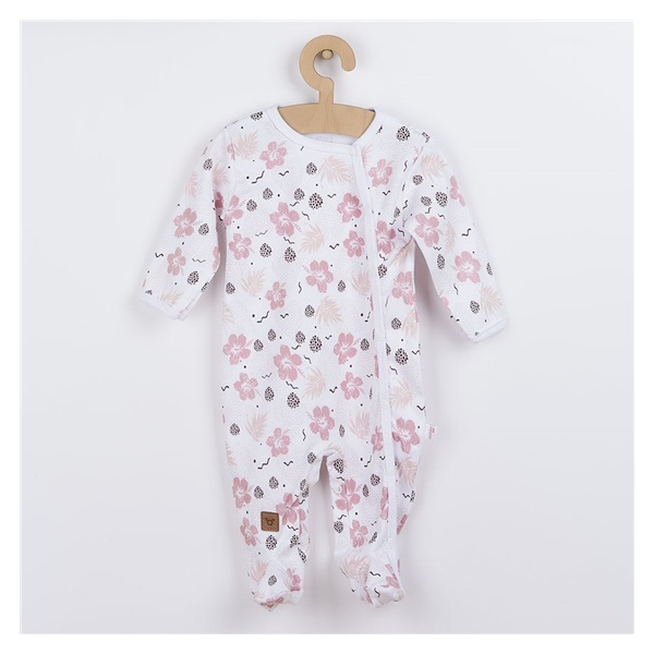 Baby Cotton Jumpsuit Koala Flowers, size 74 (6-9m)