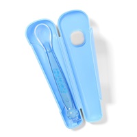 Spoon with suction cup Baby Ono blue