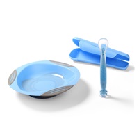 Spoon with suction cup Baby Ono blue