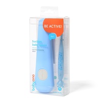 Spoon with suction cup Baby Ono blue