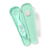 Spoon with suction cup Baby Ono green