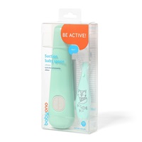 Spoon with suction cup Baby Ono green