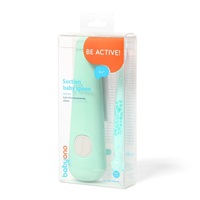 Spoon with suction cup Baby Ono green