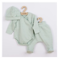 3-Piece Maternity Set New Baby I AM mint, size 56 (0-3m)