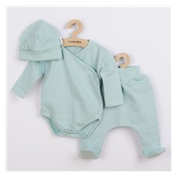 3-Piece Maternity Set New Baby I AM Blue, size 56 (0-3m)