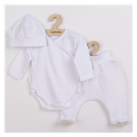 New Baby I AM White 3-Piece Maternity Set, size 56 (0-3m)