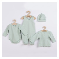 4-Piece Maternity Set New Baby I AM mint, size 56 (0-3m)