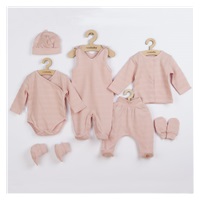 7-Piece Maternity Infant Set New Baby I AM Pink, size 56 (0-3m)