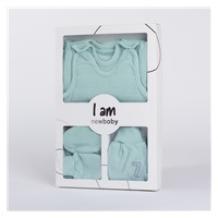 7-Piece Maternity Infant Set New Baby I AM Blue, size 56 (0-3m)