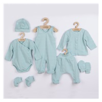 7-Piece Maternity Infant Set New Baby I AM Blue, size 56 (0-3m)