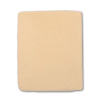 Terry crib sheet brown