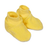 Baby slippers New Baby yellow, size 62 (3-6m)