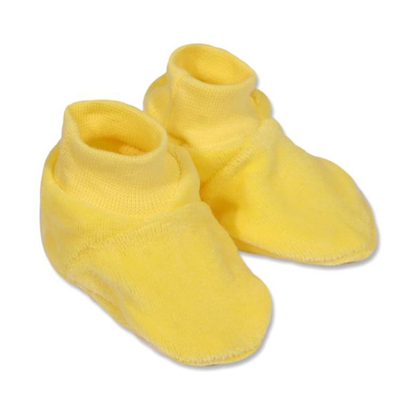 Baby slippers New Baby yellow, size 62 (3-6m)