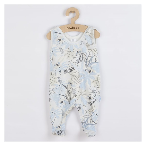 Baby onesies New Baby Lovely blue, size 68 (4-6m)