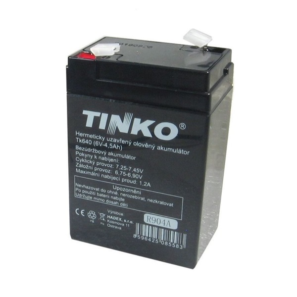Pb battery TINKO VRLA AGM 6V/4,5Ah