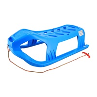 Baby Mix SNOW STAR blue plastic sled