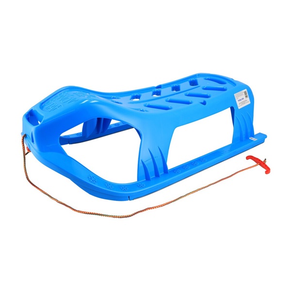 Baby Mix SNOW STAR blue plastic sled