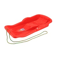 Plastic bobs Baby Mix KAROL red