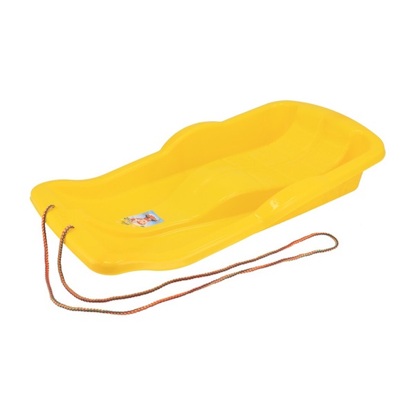 Plastic bobs Baby Mix KAROL yellow