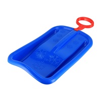 Sled with moving handle Baby Mix SNOW ARROW 74 cm blue