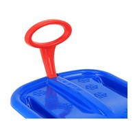 Sled with moving handle Baby Mix SNOW ARROW 74 cm blue