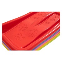 Sled with moving handle Baby Mix SNOW ARROW 74 cm red