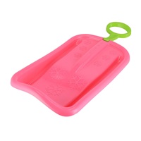 Sled with moving handle Baby Mix SNOW ARROW 74 cm pink