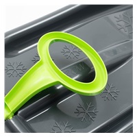 Sledge slide with moving handle Baby Mix SNOW ARROW 74 cm green