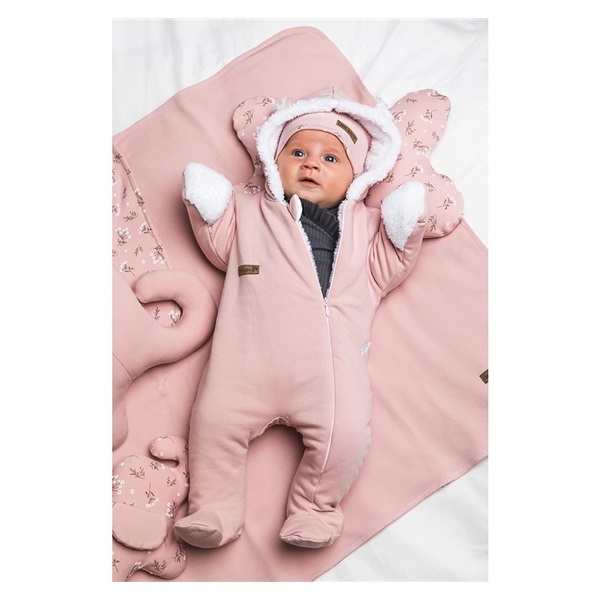 Winter infant jumpsuit Nicol Nela, size 56 (0-3m)
