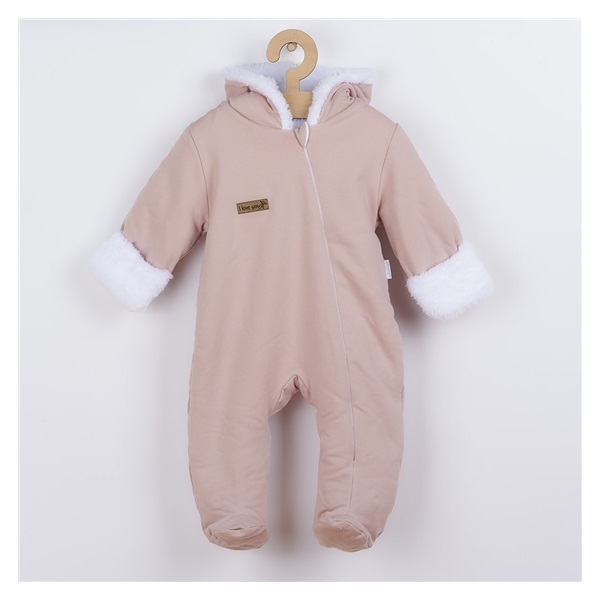 Winter infant jumpsuit Nicol Nela, size 62 (3-6m)