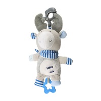 Baby Mix Los plush toy with toy machine and clip