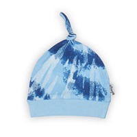 Baby cotton cap Nicol Tomi blue, size 68 (4-6m)