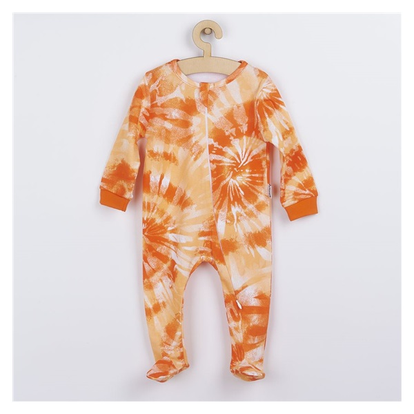 Baby Cotton Jumpsuit Nicol Tomi orange, size 56 (0-3m)