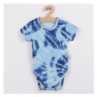 Baby Cotton Short Sleeve Body Nicol Tomi Blue, size 68 (4-6m)