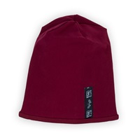 Baby cap Nicol Races burgundy, size 56/62