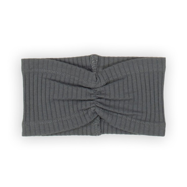 Baby cotton headband Nicol Nela grey, size 92/98