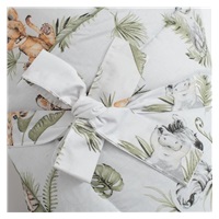 Wrap with coconut reinforcement and bow New Baby Jungle