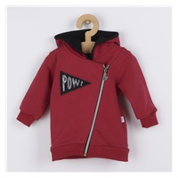 Baby sweatpants and sweatshirt Koala Pow burgundy, size 62 (3-6m)