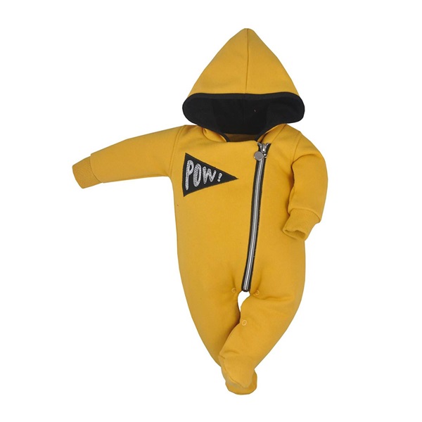 Baby Jumpsuit Koala Pow mustard, size 62 (3-6m)