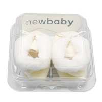 Baby winter booties New Baby beige 0-3 m, size 0-3 m