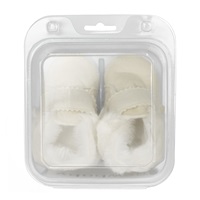 New Baby winter booties 0-3 m beige, size 0-3 m