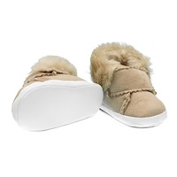 Baby winter booties New Baby 0-3 m light brown, size 0-3 m