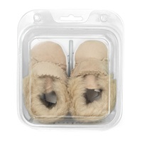 Baby winter booties New Baby 0-3 m light brown, size 0-3 m